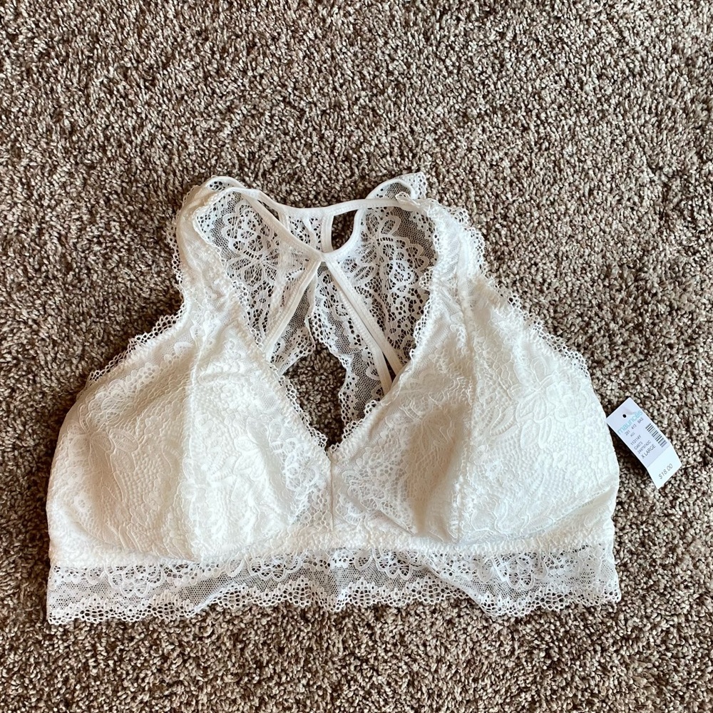 Maurices Cream XL Bralette